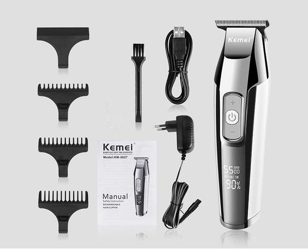 

kemei electric beard trimer aparador de pelos for men barber shaver cordless rechargeable hair clipper cutting machine f30 newclipper rdebn