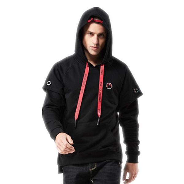 

mens hoodies spring autumn mens sweatershirt long sleeve hooded designer hoodies fashion youth outerwear male coats elegant size m-3xl, Black