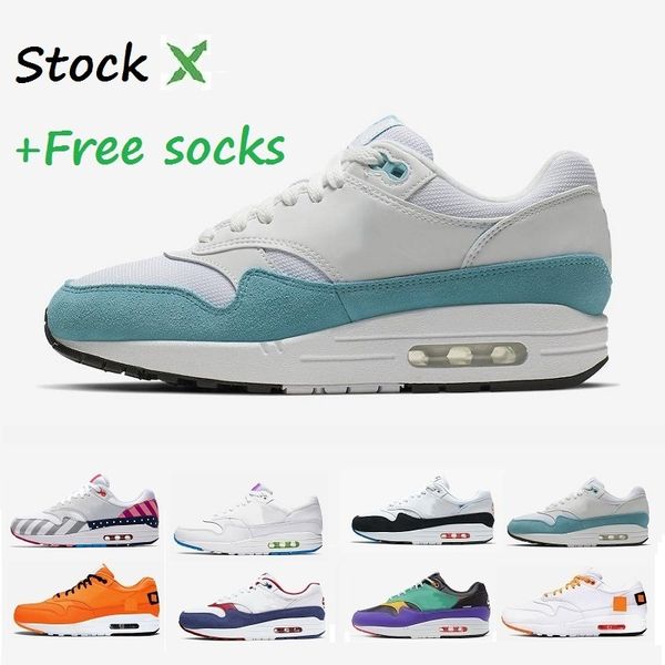 

stock x men 1 anniversary 87dlx running shoes women air animal pack classic zapatos black white trainers outdoor sneakers 36-45