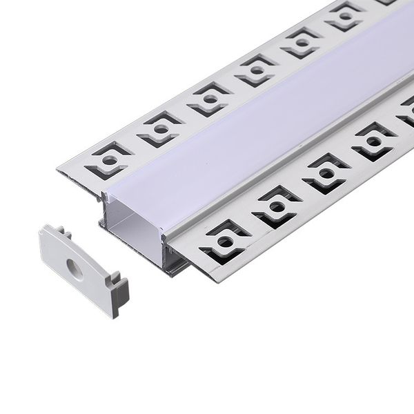 

recessed aluminium led profile for inside corner recessed wall led strip aluminium profile and 61mm wide t-shape led alu extrusion for wall