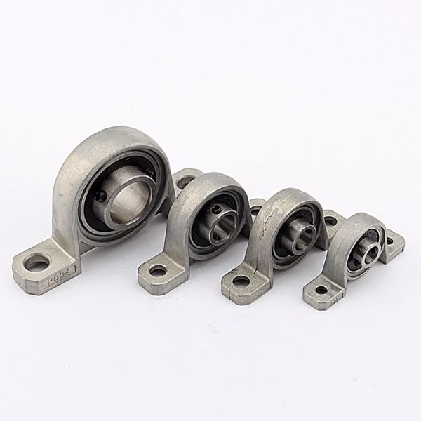 

bore ball bearing pillow block mounted support caliber zinc alloy ball bearing kp08 pillow block 8/10/12/20mm