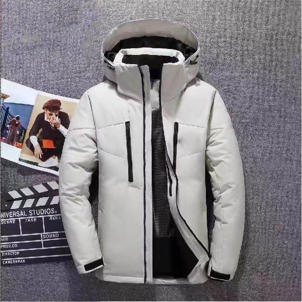 

face north бренд высокого качества утепленная модный теплый пуховик классический диких капюшоном куртки на открытом воздухе случайные куртки, Black