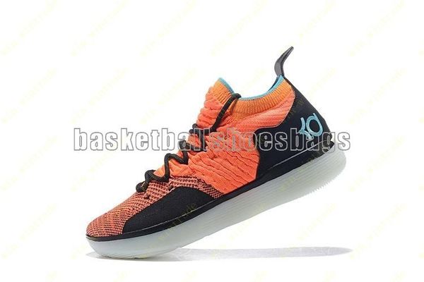 

mens trainers 11 ep white orange foam pink paranoid oreo ice basketball shoes original kevin durant xi kd11 sneakers original package 10
