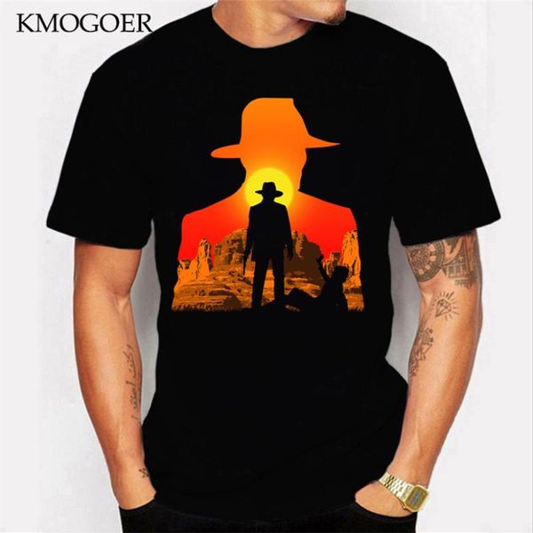 

dark cowboy tee men black футболка tshirts футболка hipster день подарков одежда хлопок топы топ качество, White;black