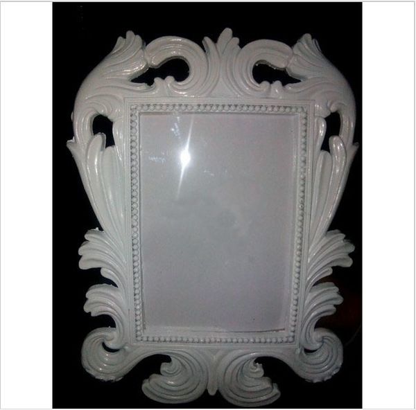 

event party supplies/big size white baroque p frame wedding place card holder picture frames in white box/e