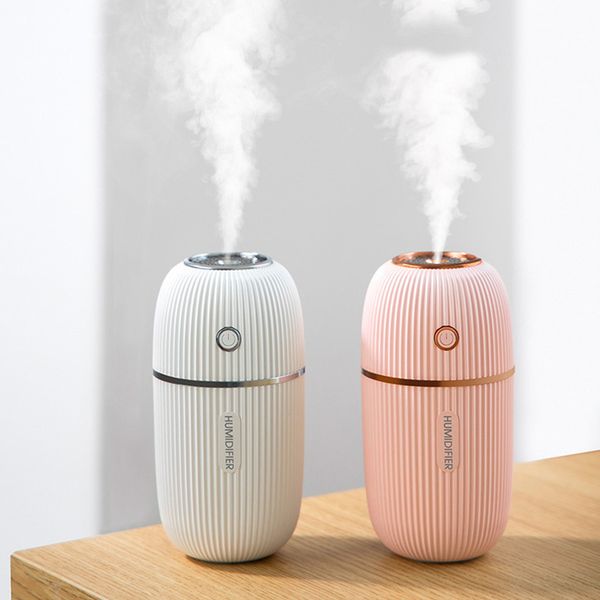 

kbaybo 300ml aroma essential oil diffuser ultrasonic air humidifier mini usb portable car freshener mist maker with led light