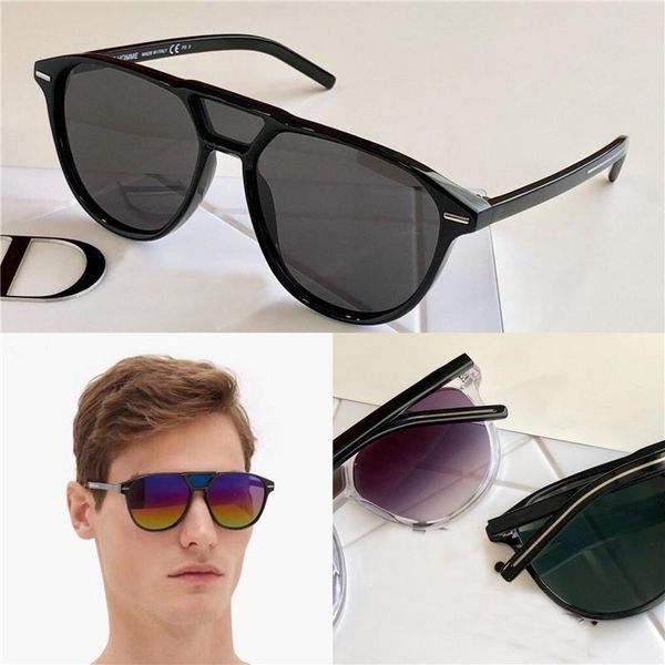 

new fashion luxury designer sunglasses women sunglasses 262 pilot frame uv400 lens avant-garde protection eyewear, White;black