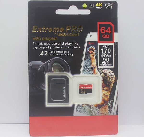 

The la te t 128gb 256gb 64gb 32gb d card with adapter bli ter generic retail package