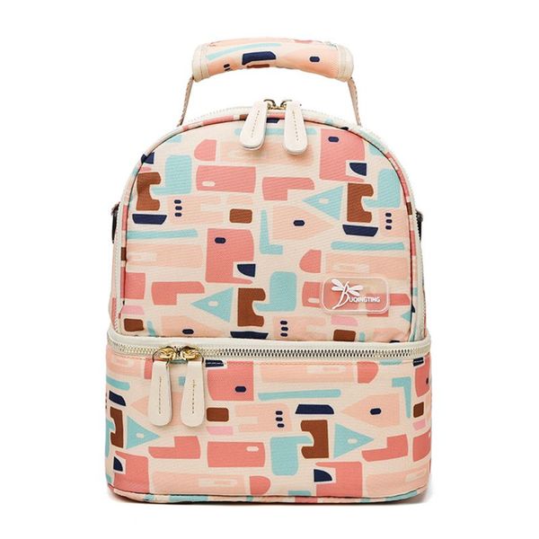 

insulated bottle bag waterproof warming backpack handbag for breast milk l9be