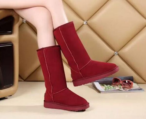 

2o19 wgg women's classic tall boot womens boots boot snow boot winter boots leather boots us size 5--13, Black