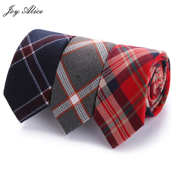 

fashion tie classic men's plaid necktie casual tartan suit bowknots ties male cotton skinny slim ties colourful cravat, Blue;white