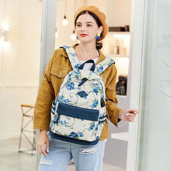 

canvas school bag computer backpack waterproof backpack multifunctional backpack large capacity rucksack school bags travel rucksack hot