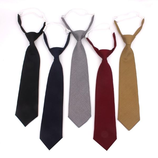 

new classic zipper ties for men women fashion suits skinny neck tie black red tie male necktie for wedding business gravata, Black;blue