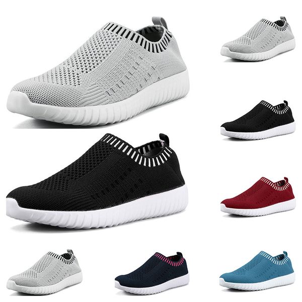 

2020 selling large size women's shoes flying womens sneakers one foot breathable lightweight casual sports running shoes thirty-one