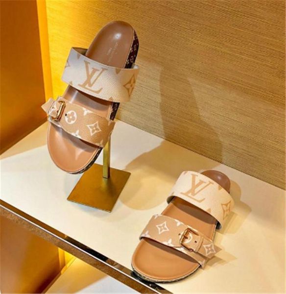 

Мода Роскошные дизайнерские босоножки вперед 2019 горячая распродажа сандалии для мужчин и женщин дизайнер плоские тапочки высокое качество цветок печатных тапочки