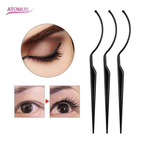 

3pcs false eyelashes extension holder display stick natural long grafting eyelashes auxiliary tool natural false