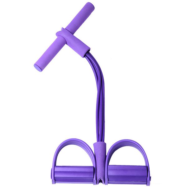 

elastic pedal resistance exerciser men and the women sit down pull ropes yoga fitness equipment