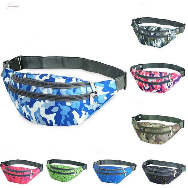 

25 shoulder bag messenger bag camouflage fashion sports shoulder diagonal cross bag chest pockets waist purse