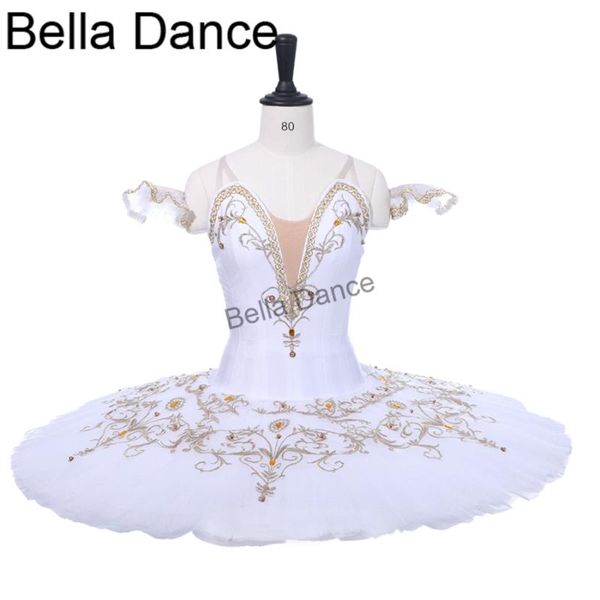 

stage wear performance pancake tutu bt934c white gold swan lakeprofessional ballet ballerina professional costume, Black;red