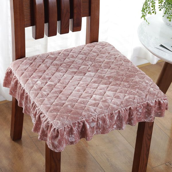 

popular thick foam chair cushion super soft office home seat pad fluffy chair cushion sofa seat modern