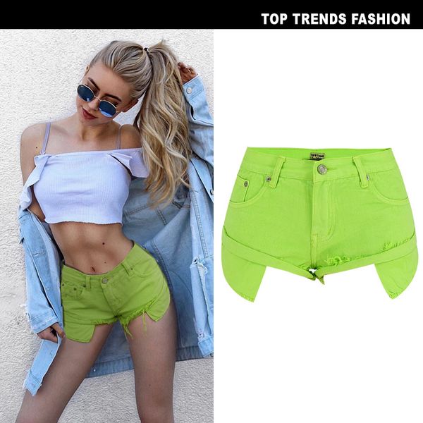 

women shorts summer 2019 casual elastic waist elegant female beach cotton shorts for women plus size, Blue