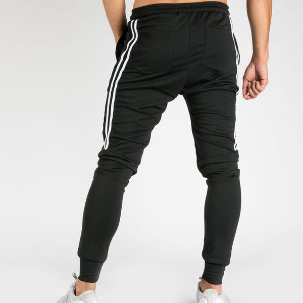 

2020 muscle kid brother fitness trousers men's running brace athletic pants slim fit new style basketball shorts men, Black;blue