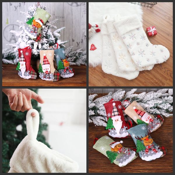

christmas candy stock trees hanging stockings decorations santa candy bag xmas decoration for home christmas tree ornaments