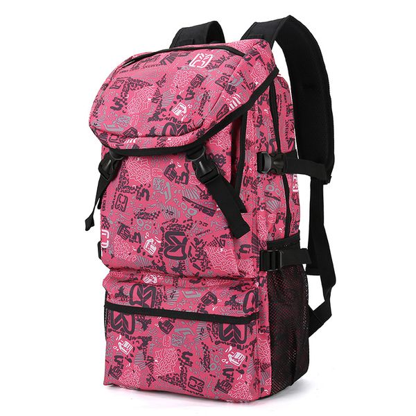 

fgoiball mountaineering hiking backpack large capacity soft back outdoor leisure travel luggage bag women nylon