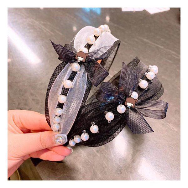 

388 оген пряжи ручной работы бусины из бисера бабочка узел обруч 100-изменение заколка для волос украшения шпилька головной убор vip подарок, Silver