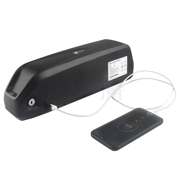 

china brand a grade 18650 cell electric bicycle lithium battery 48v 16ah with 5v1a usb hailong for 750w/1000w motor+charger