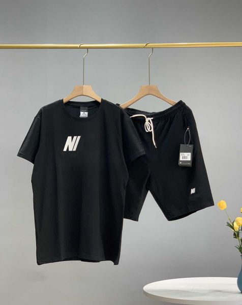 

2020 summer brand mens womens tracksuits fashion men women couple tshirts + shorts suits designer tracksuit for running yf203253, Gray