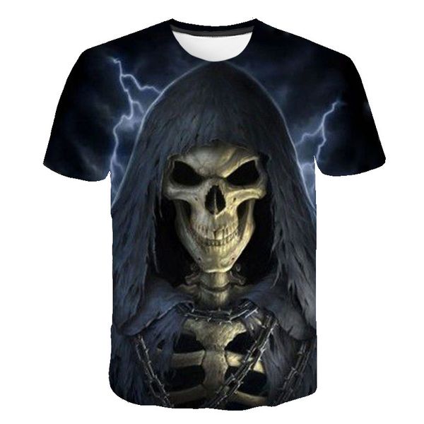 

men's and women's t-shirt summer 2020 creative new 3d short sleeve shirt t48 hours delivery578, White;black