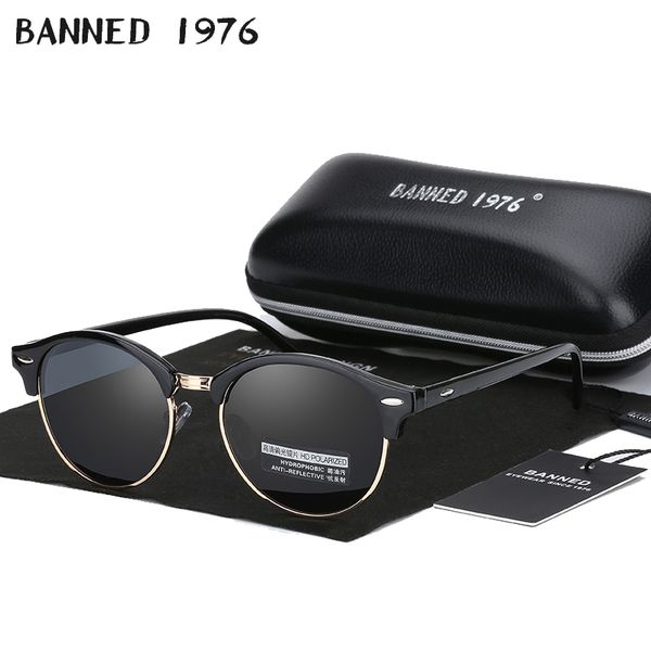 

2018 hd polarized sunglasses men women driving brand cool uv400 fashion new sun glasses sell shades feminin, White;black