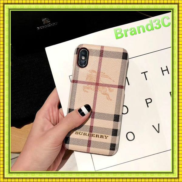 

модный роскошный чехол для телефона для iphone x / xs xr xsmax 6 / 6s 6p / 6sp 7/8 7plus / 8plus прохладный чехол с фирменными буквами задня