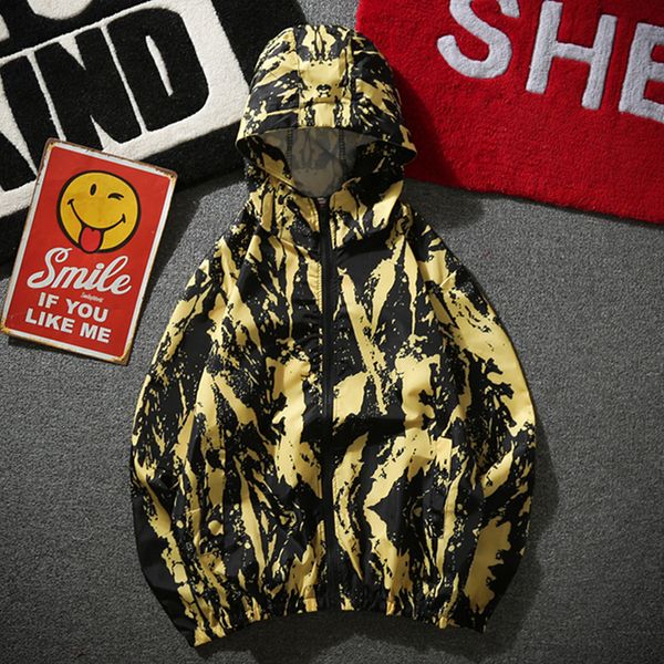 

camouflage jacket men outwear west fog army como navy jackets sunscreen windbreaker thin dropshipping, Black;brown