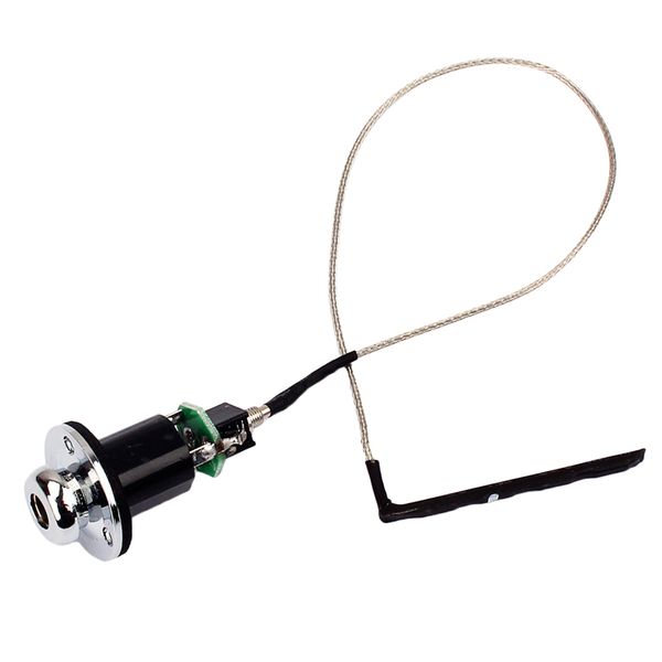 

piezo pickup cable plug transducer ukulele parts for 4-string box guitar