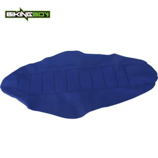 

bikingboy blue mx offroad gripper ribbed soft seat cover fit for yamaha yz85 yz 85 2002-2015 14 13 12 11 10 09 08 07 06 05 04 03