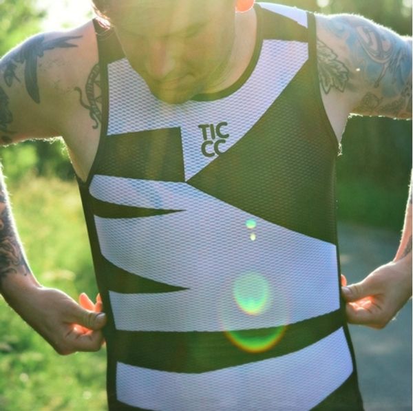 

мужская быстрый сухой сетки велосипед жилет летом майка дышащий на велосипеде, Black