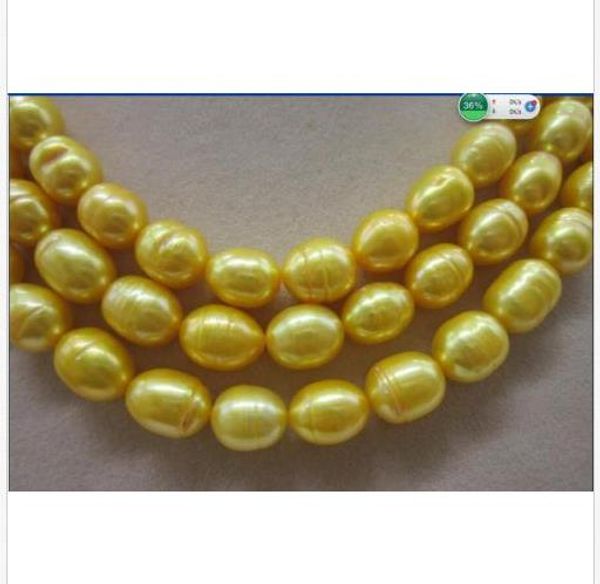 

elegant 10-12mm genuine south sea baroque pearl necklace 49 inch 14k gold clasp, Silver