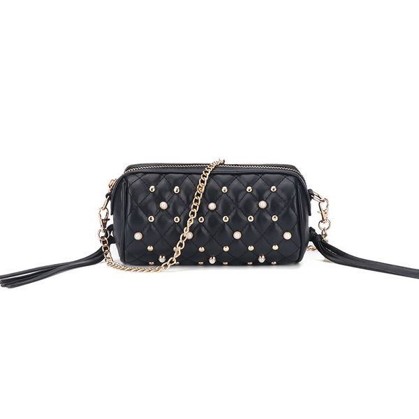 

2020 new handbag korean shoulder bag pearl chain bag diagonal bags