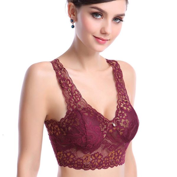 

femme lingeries bra plus size black women bralette bra vest bra women ladies underwear padded plus size brassiere seamless bh, Red;black