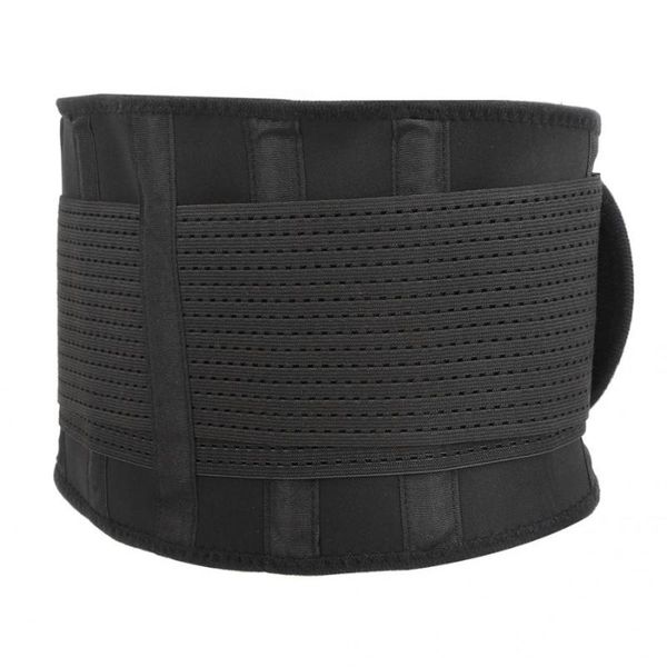 

adjustable waist protector belt waist wrap pressure support exercise waistband yoga fitness protective gear men women, Black;gray