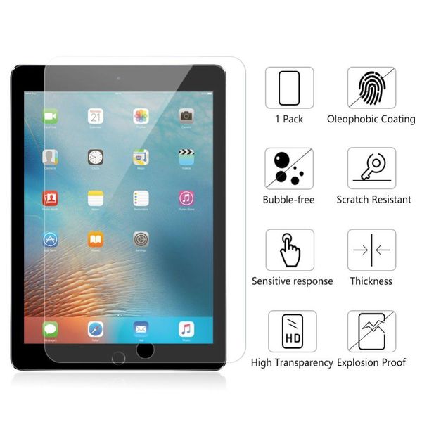 

Topsell Новый 9Н Закаленное стекло экрана протектор для Ipad 1/2/3/4 воздуха 1/2 Мини 1/2/3/4 эк