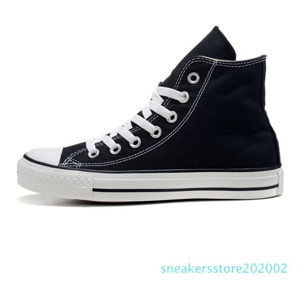 

новый дизайнер холст обувь повседневная скейтборд кроссовки мужчины женщины 1970-х годов черный белый темно-синий красный мода классический, Black