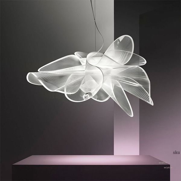 , Nordic Slamp LED Luzes Pingente Modern Living Room Quarto Hanglamp de malha de fios luminária industrial interior Decor Luminaire