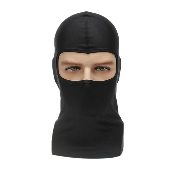 

motorcycle cycling mask racing cs tactical balaclava wind-proof dustproof cap riding game headgear flying hood riding mask, Black