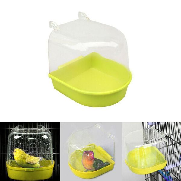 

pet hanging water bath tub for small bird parrots cage other bird supplies