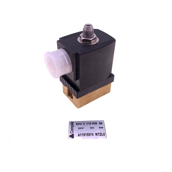 2pcs/lotto A11915974 Parti del compressore dell'aria a vite di compair alternative Valvola per solenoide con 24 V