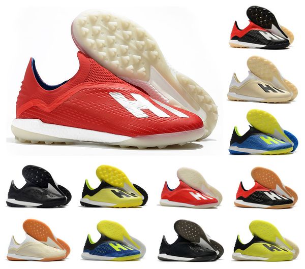 

x tango 18+ tr tf in indoor turf mens soccer football shoes salah jesus 18+x soccer boots soccer cleats size us6.5-11