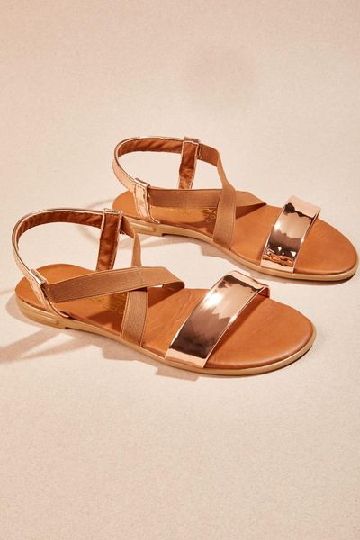 

bambi copper female sandals h0516000839, Black